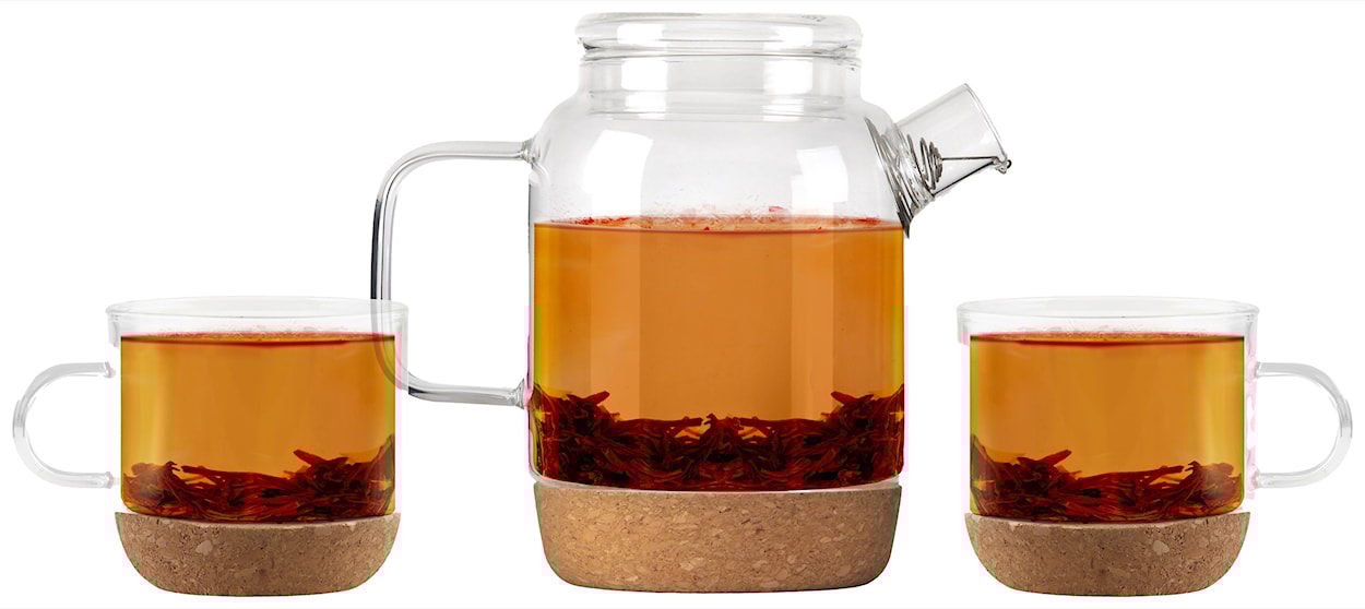 Zestaw dzbanek i 2 filiżanki z podstawkami Vilagio 800 i 250 ml  - zdjęcie 8