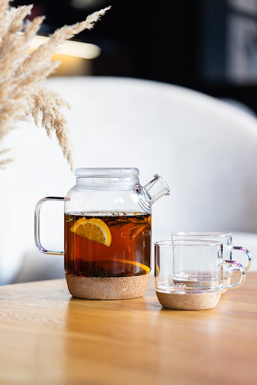 Zestaw dzbanek i 2 filiżanki z podstawkami Vilagio 800 i 250 ml  - zdjęcie 2