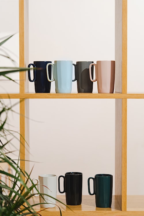 Zestaw 2 kubków Fuori 250 ml ceramiczne szare  - zdjęcie 6