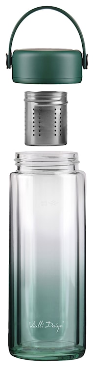 Butelka z zaparzaczem Fuori 350 ml zielona  - zdjęcie 6