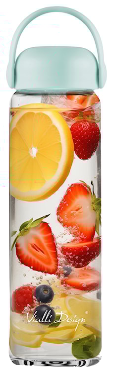 Butelka na wodę Fuori 540 ml miętowa  - zdjęcie 8