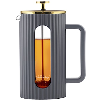 Zaparzacz do kawy i herbaty Livio 1L szary