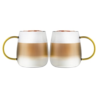 Zestaw 2 szklanek Bolla 400 ml żółte