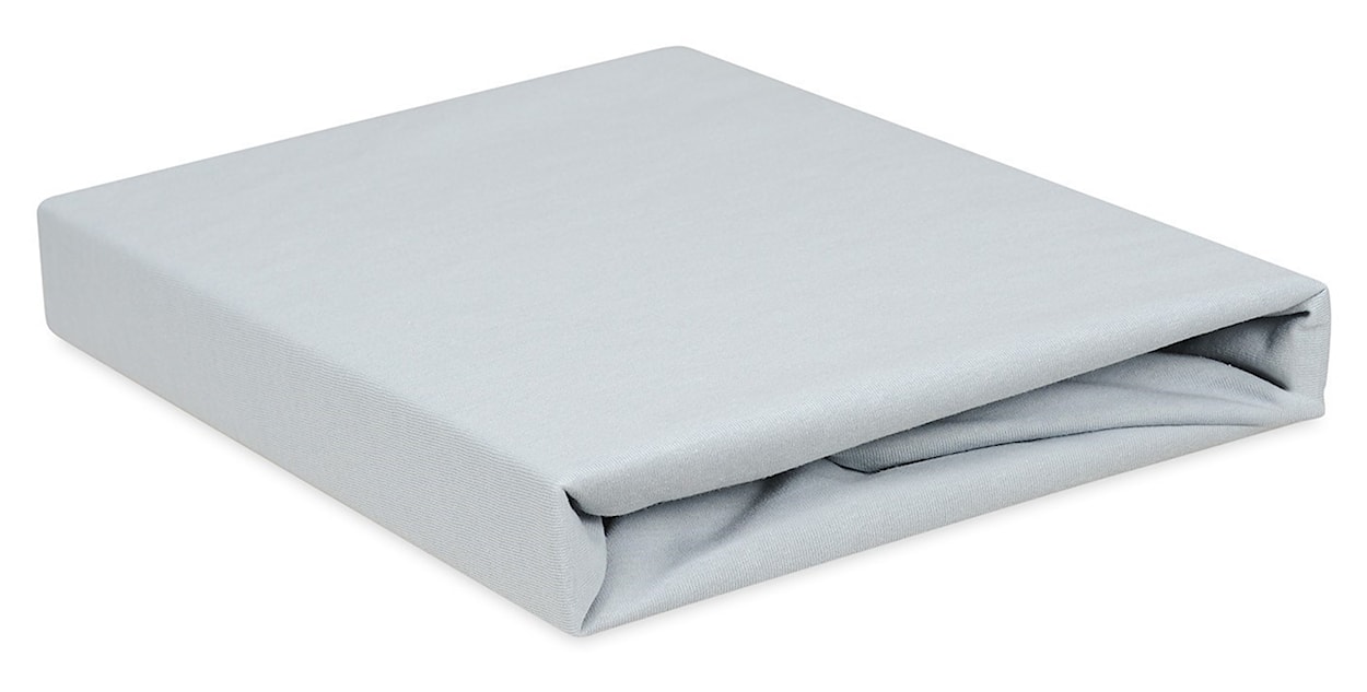 Prześcieradło jersey Herrent z gumą na materac 200x180 cm szare  