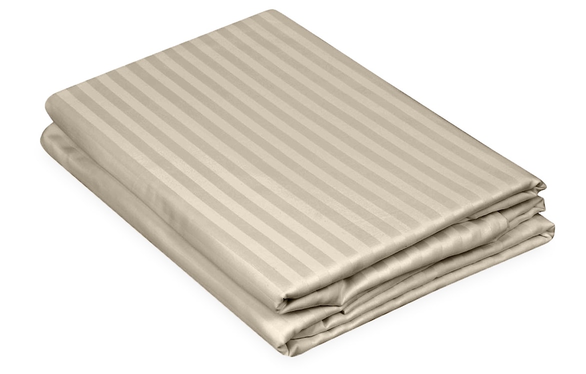 Pościel Damask w paski 200x160 cm z dwiema poszewkami na poduszkę 80x70 cm kaszmir  - zdjęcie 8