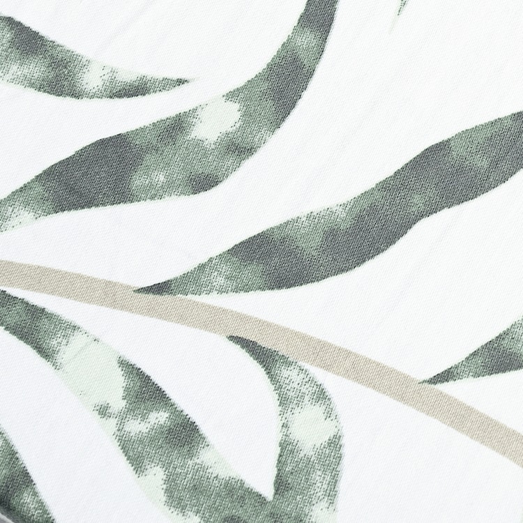 Pościel satynowa Exclusive tropikalne liście 220x200 cm z dwiema poszewkami na poduszkę 80x70 cm  - zdjęcie 4