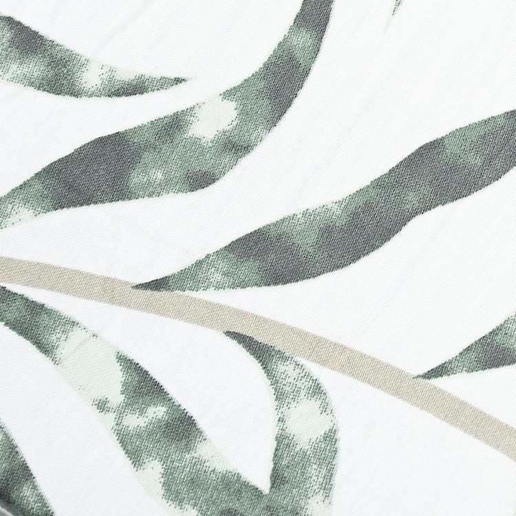 Pościel satynowa Exclusive tropikalne liście 200x140 cm z poszewką na poduszkę 90x70 cm   - zdjęcie 3