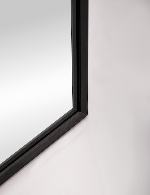 Lustro ścienne Curio 120x60 cm czarne  - zdjęcie 5