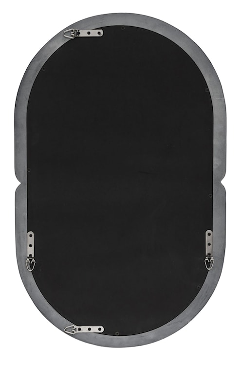 Lustro Noctiss 80x50 cm w białej ramie  - zdjęcie 2