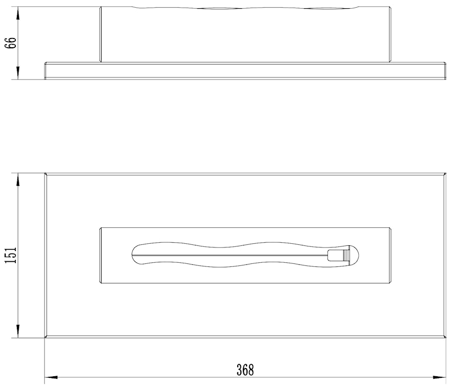 Biokominek stołowy Minima INOX  - zdjęcie 11