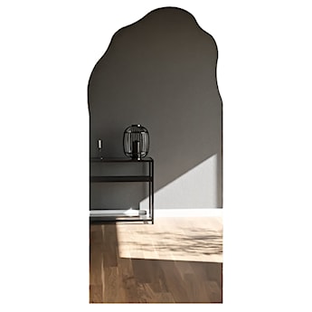 Lustro ścienne Auro 155x90 cm półowalne