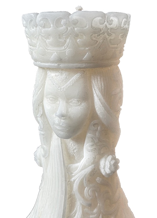 Świeca z wosku palmowego Chess Queen 340 g  - zdjęcie 2