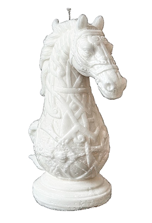 Świeca z wosku palmowego Chess Horse 280 g  - zdjęcie 3