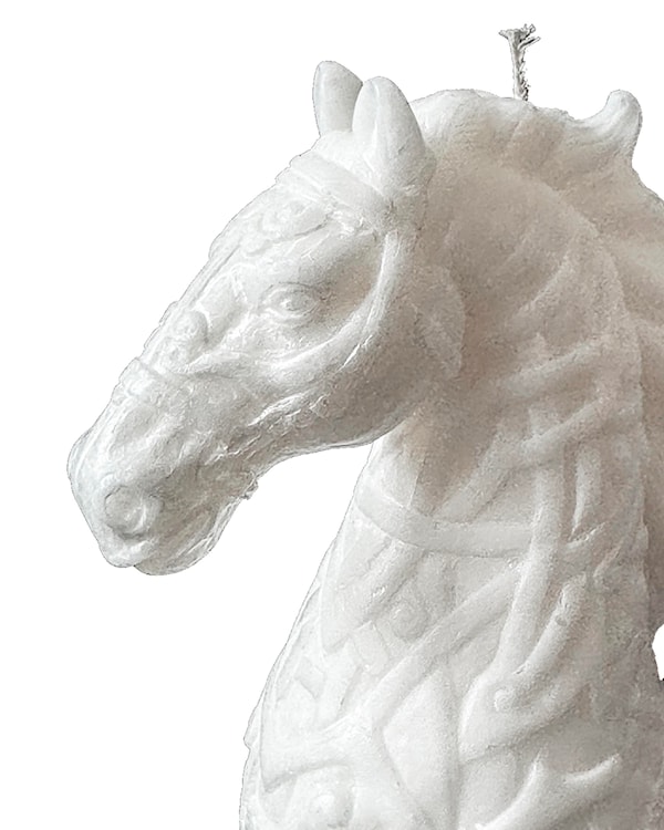 Świeca z wosku palmowego Chess Horse 280 g  - zdjęcie 4