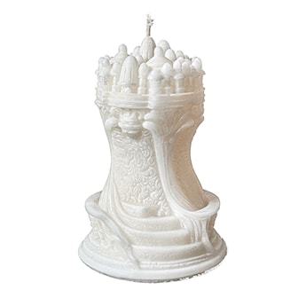 Świeca z wosku palmowego Chess Tower 475 g