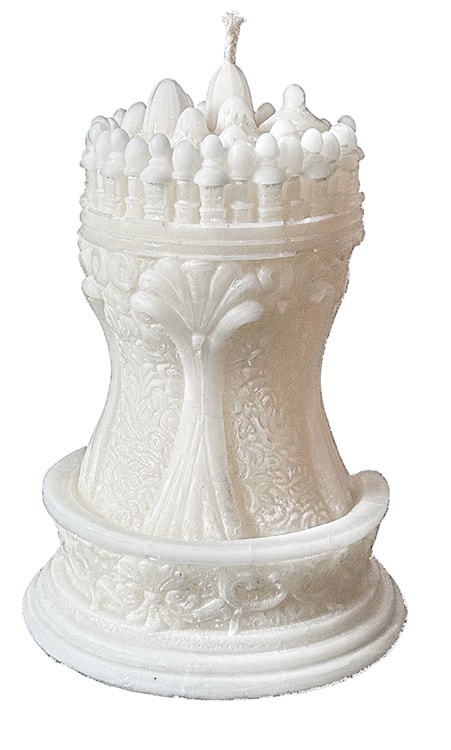 Świeca z wosku palmowego Chess Tower 475 g  - zdjęcie 2