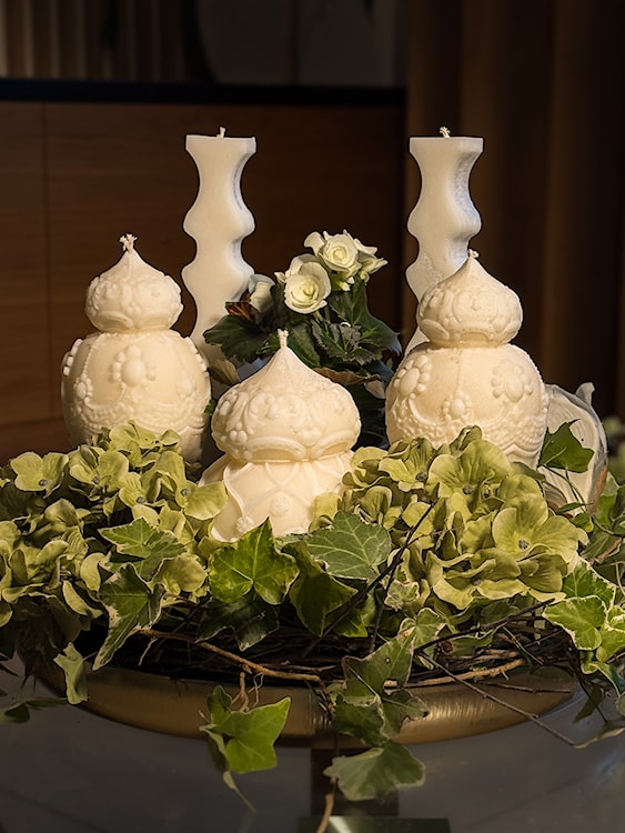 Świeca z wosku palmowego Baroque 480 g  - zdjęcie 7
