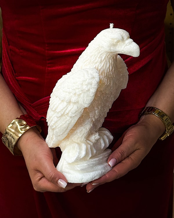 Świeca z wosku palmowego Eagle Statue 1200 g  - zdjęcie 4