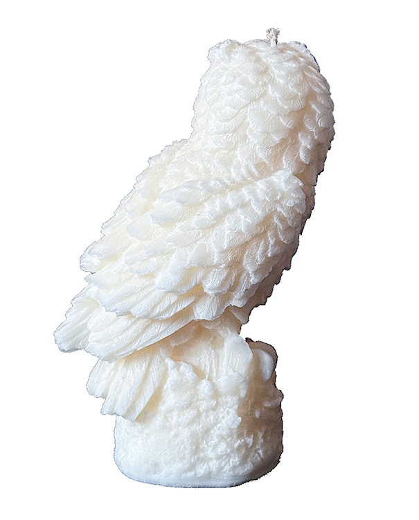 Świeca z wosku palmowego Owl Statue 350 g  - zdjęcie 3