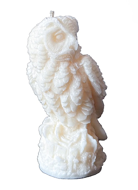 Świeca z wosku palmowego Owl Statue 350 g  - zdjęcie 4