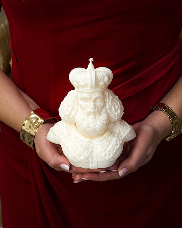 Świeca z wosku palmowego Royal King 590 g  - zdjęcie 3