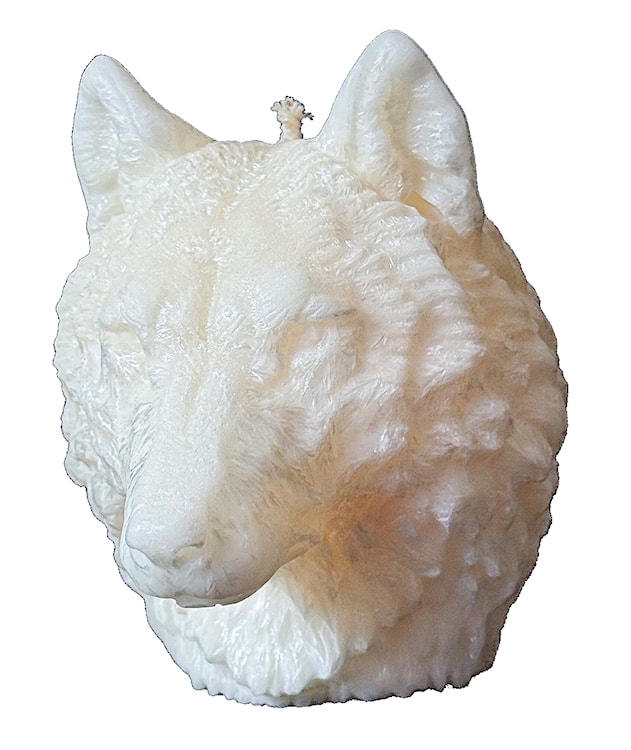 Świeca z wosku palmowego Wolf Head 600 g  - zdjęcie 2