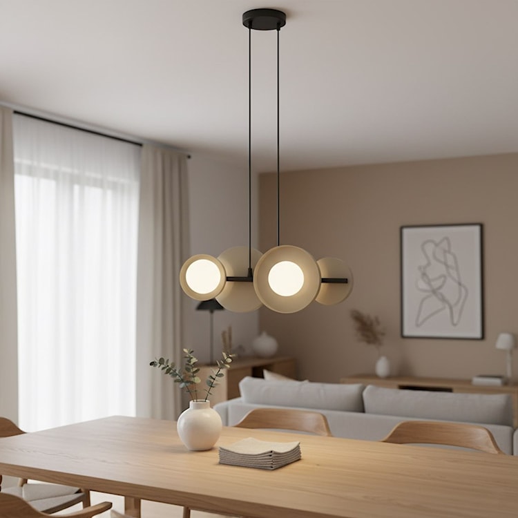 Lampa wisząca Model x4 mokka  - zdjęcie 2