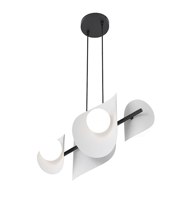 Lampa wisząca Elementi x4 ciepły szary 