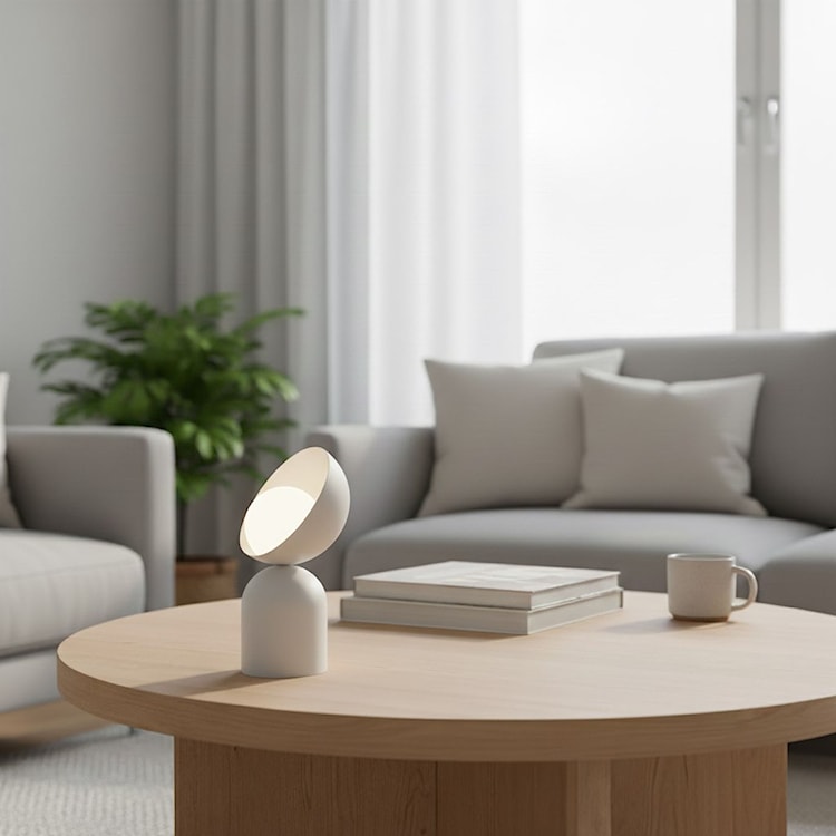 Lampa stołowa Boto mokka  - zdjęcie 2