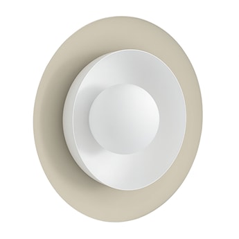 Kinkiet Poppi mokka/biały