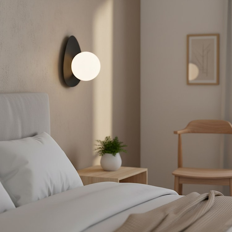 Kinkiet Oveeyo czarny  - zdjęcie 2