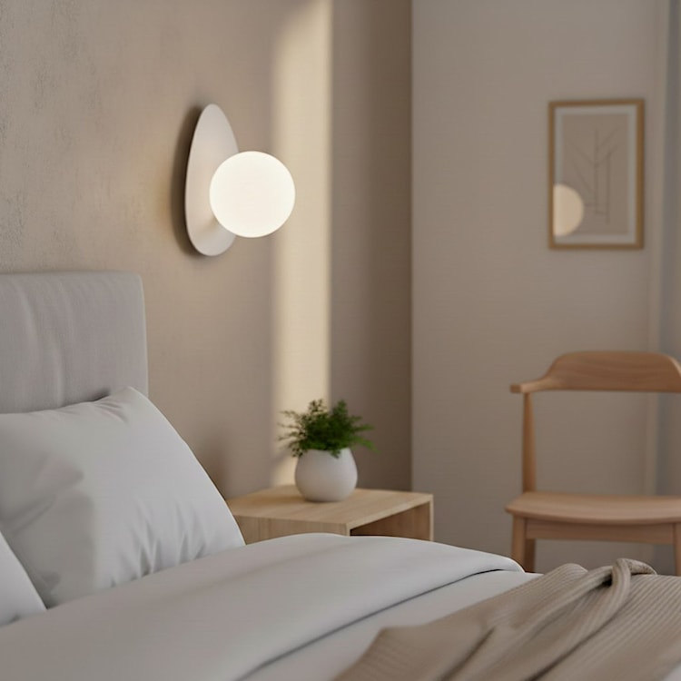 Kinkiet Oveeyo biały  - zdjęcie 2