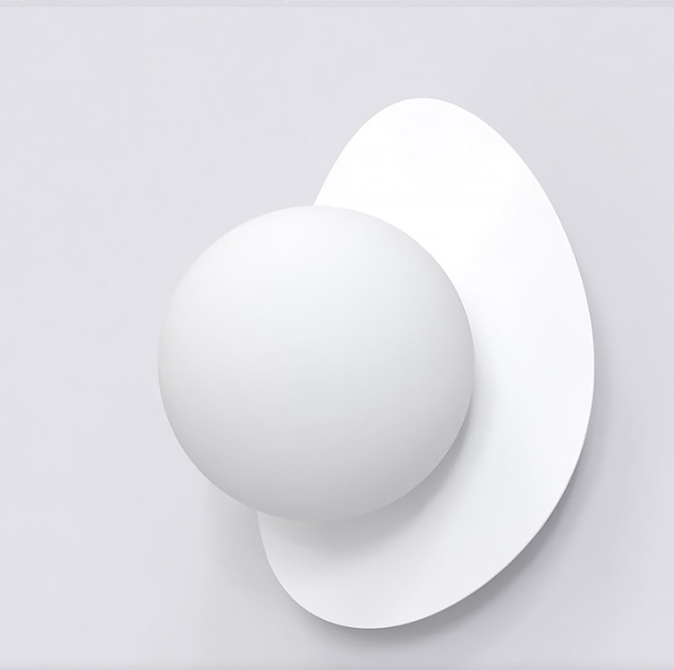 Kinkiet Oveeyo biały  - zdjęcie 3