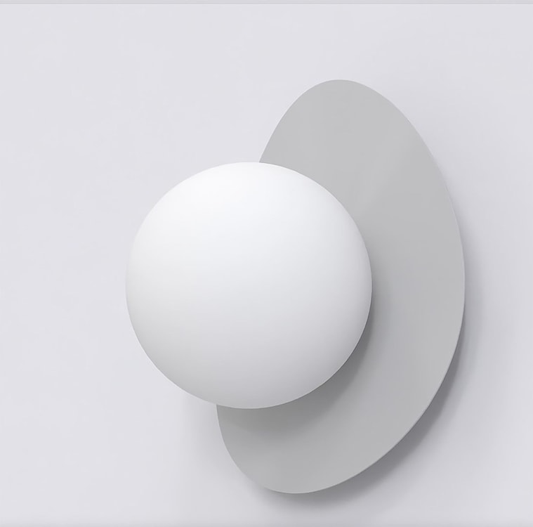 Kinkiet Oveeyo ciepły szary  - zdjęcie 3