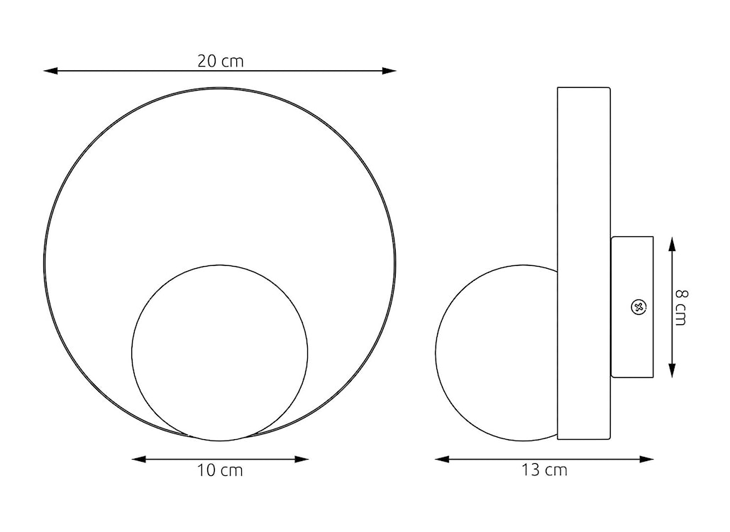 Kinkiet ścienny Kido mokka  - zdjęcie 4