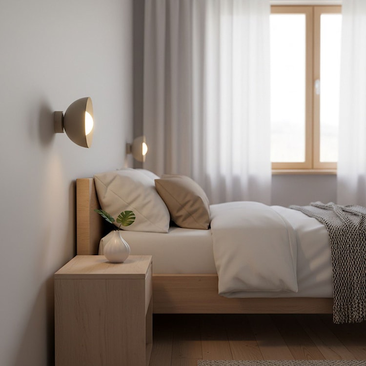 Kinkiet ścienny Bibi mokka  - zdjęcie 3