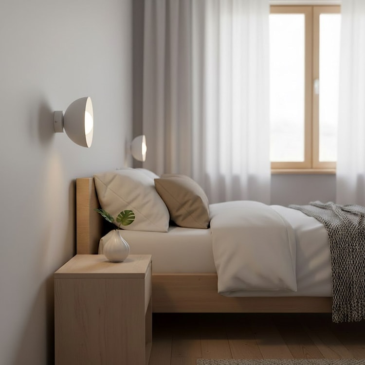 Kinkiet ścienny Bibi ciepły szary  - zdjęcie 3