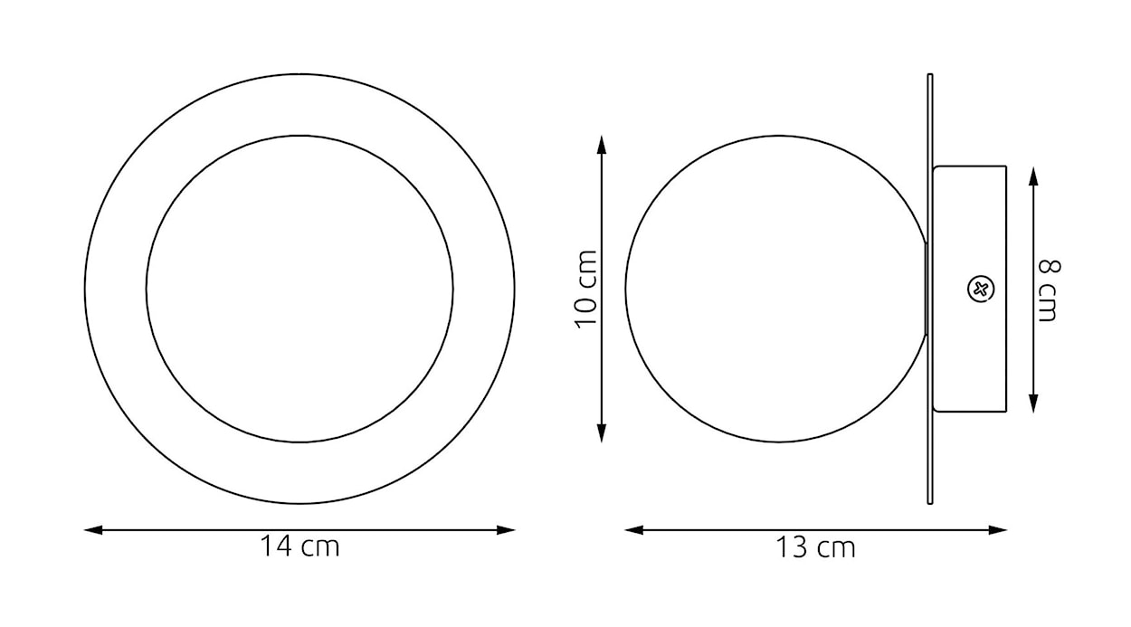 Kinkiet Americana biały  - zdjęcie 4