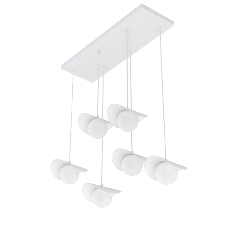Lampa wisząca Ritual x6 biała 