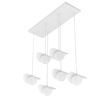 Lampa wisząca Ritual x6 biała
