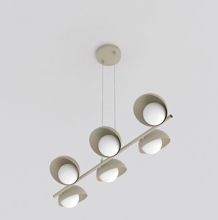 Lampa wisząca Boom x6 mokka  - zdjęcie 3