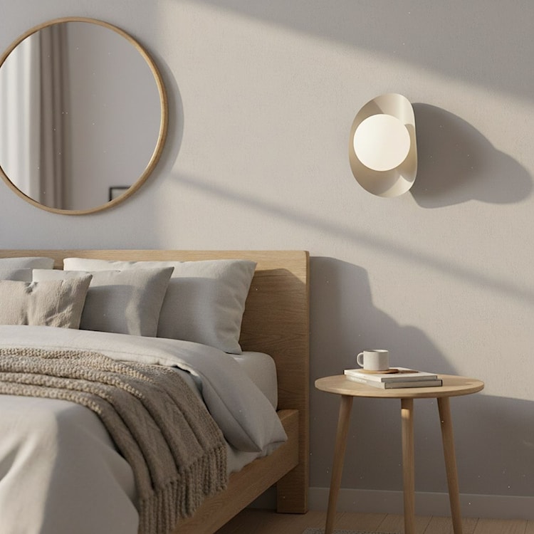 Kinkiet ścienny Fiero 20 cm mokka  - zdjęcie 2