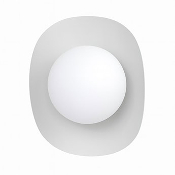 Kinkiet ścienny Fiero 20 cm ciepły szary