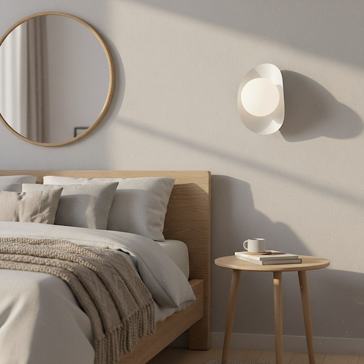 Kinkiet ścienny Fiero 20 cm ciepły szary  - zdjęcie 2