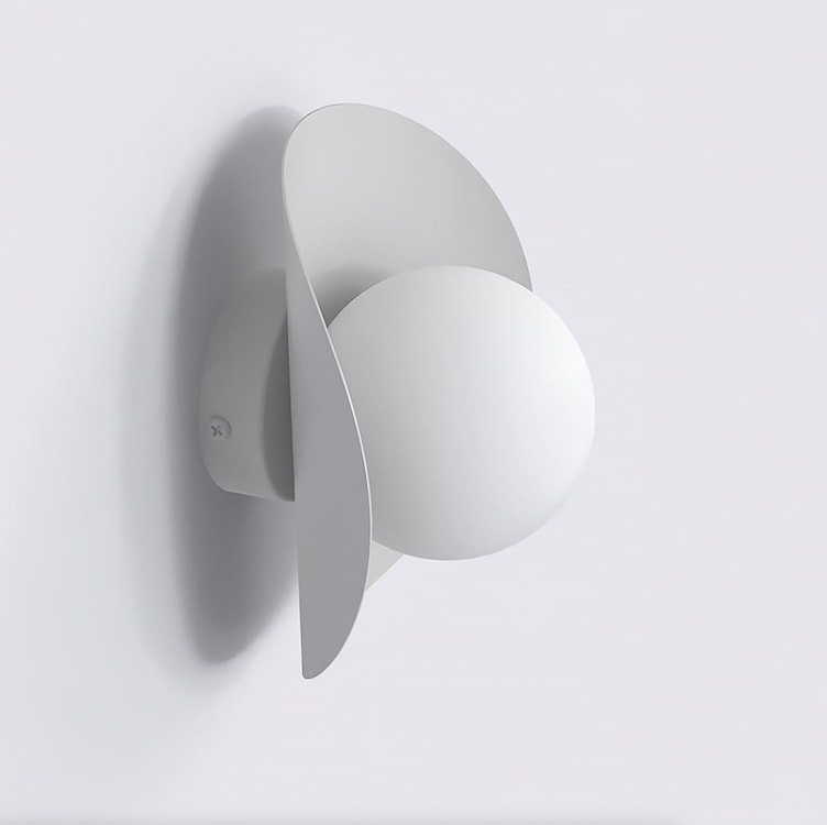 Kinkiet ścienny Fiero 20 cm ciepły szary  - zdjęcie 3