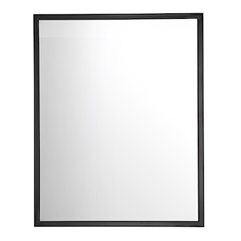 Lustro ścienne Brooklin 75x60 cm w czarnej ramie