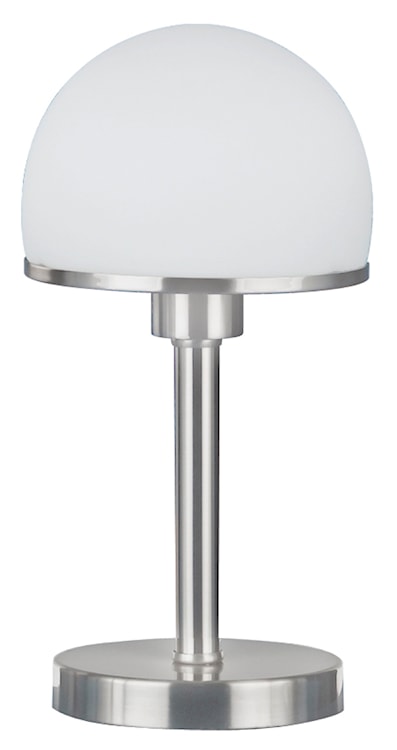 Lampa stołowa Joost biało-srebrna