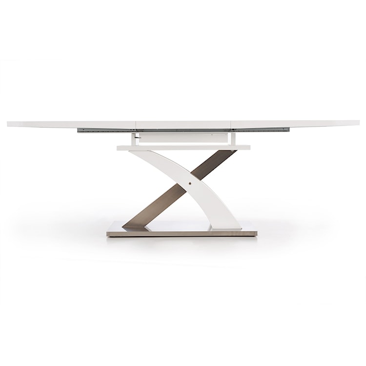 Stół rozkładany Reinosa 160-220x90 cm biały  - zdjęcie 7