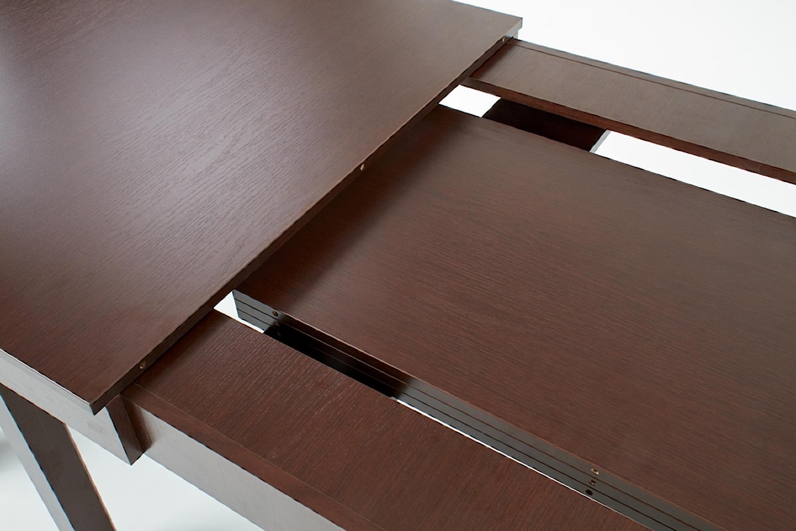 Stół rozkładany Pera 160-300x90 cm ciemny orzech  - zdjęcie 3