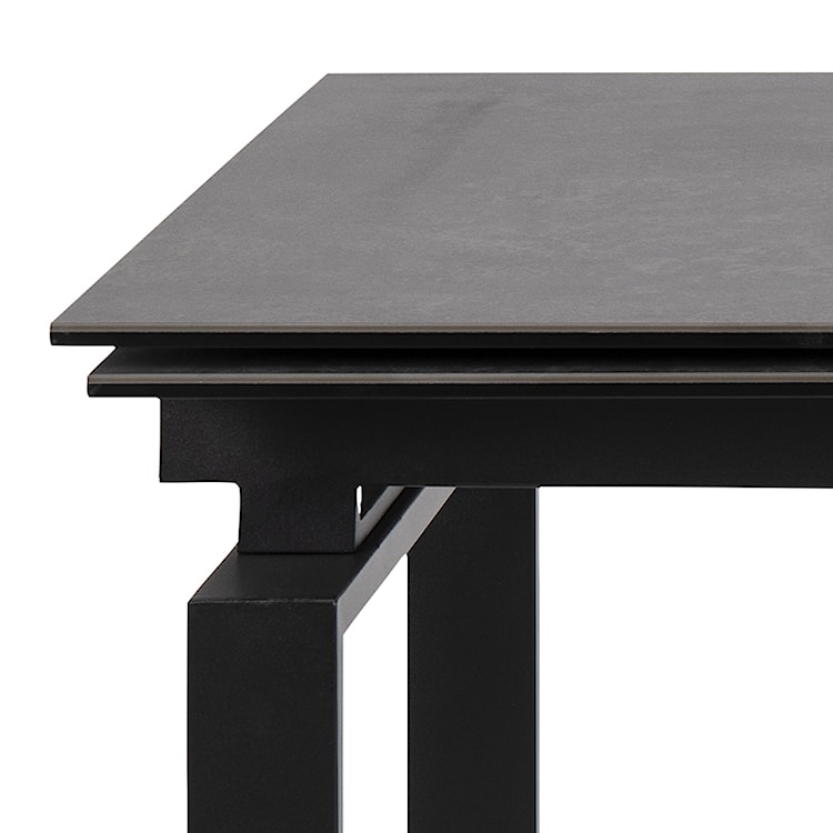 Stół rozkładany Ediazo 160-240x85 cm czarny  - zdjęcie 7